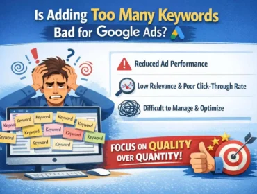 is adding too many keywords bad for google ads